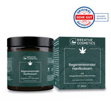 1 x RAW Customer Returns CBD cream intensive vegan hemp balm ointment nourishing for psoriasis, neurodermatitis and dry, cracked skin by Breathe Cosmetics with gentle marigold valuable hemp extract 100ml - RRP €24.9