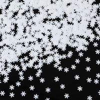 12 x Brand New Harrycle Snowflake Confetti Christmas Artificial Snow Decoration Small 6 mm Glitter Snowflakes Sequins Scatter Decoration for Christmas Tree DIY Crafts Winter Party Birthday Baby Shower White, 400 g  - RRP €393.84