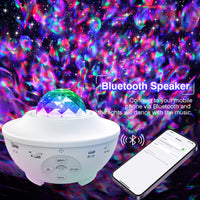 1 x RAW Customer Returns LED Smart Starry Sky Projector, WiFi Galaxy Night Light RGB Dimming, Star Projector Lamp with Alexa Google Assistant, Decorative Light with Bluetooth Speaker for Adults Children New Year Gifts - RRP €32.76