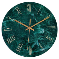 1 x RAW Customer Returns Foxtop 30cm Wooden Wall Clock Frameless Wall Clock with Silent Quartz Movement Modern Minimalist Style White Clock Decoration Living Room Bedroom Kitchen Battery Operated - RRP €16.67