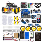 1 x RAW Customer Returns OSOYOO Robot Car Starter Kit V4.0 compatible with Arduino IDE - Electronics construction kit with camera - Line tracking module - Ultrasonic sensor - Car robot toy - Learning to program for children - RRP €73.84