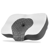 1 x Brand New Elviros Cervical Orthopedic Pillow Case Replaceable Pillowcase Pillowcase Only, White  - RRP €18.14