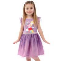 1 x RAW Customer Returns Peppa Pig Dress Dresses For Girls Party Dress Purple 110 - RRP €30.99