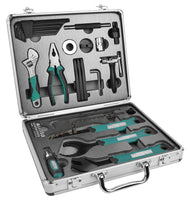 1 x RAW Customer Returns Br der Mannesmann M00650 Bicycle tool set with bicycle manual - RRP €65.99