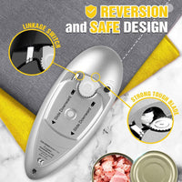 1 x RAW Customer Returns Can Opener Electric Can Opener One-Touch Switch, Safe To Use Suitable For Arthritis And Weak Hand Strength Of People, Is The Best Gadgets For The Family The Kitchen - RRP €23.18