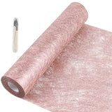 1 x RAW Customer Returns SWAWIS fleece table runner rose gold 30cmx20M table runner birthday Christmas table runner tablecloth paper roll table ribbon for weddings Valentine s Day birthday baptisms festive decoration - RRP €19.15