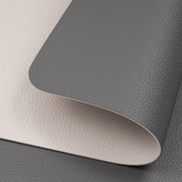 1 x RAW Customer Returns Myir JUN Washable Placemats and Coasters, Leather Placemats Wipeable Placemats Double-Sided Placemats Reversible Placemat Non-Slip Placemat Leather Look - RRP €25.2