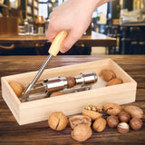 1 x RAW Customer Returns ChromLives Nutcracker Nutcracker Nutcracker Walnuts Nut Cracker Nutcracker Stainless Steel Walnut Cracker Robust Nutcracker Tool for Nuts Pecans, Walnuts Almonds - RRP €28.22