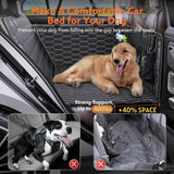 1 x RAW Customer Returns TantivyBo Back Seat Extender for Dogs, 100 Waterproof Dog Hammock for Car Travel Camping Mattress Bed Pets Dog Seat Protector for Cars Trucks SUVs Black - RRP €95.78