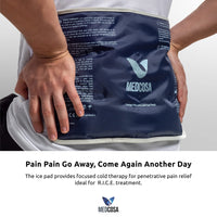 1 x RAW Customer Returns Large Gel Ice Pack Can be used hot or cold Reusable cooling bags for injuries, knee, back and shoulder pain relief, inflammation, post-surgery and more from Medcosa - RRP €22.37