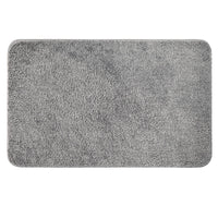 1 x RAW Customer Returns MIULEE Bathroom Rug Bath Mat Non-Slip Washable Bath Mat Bed Mat Bath Mat Absorbent Shower Mat Doormat for Living Room Bedroom Bathroom 40 x 60 cm Grey - RRP €11.62