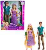 1 x RAW Customer Returns Disney Princess Adventure Set 2 Dolls RAPUNZEL and FLYNN RIDER Height 30cm - Multicolor - 100th Anniversary - HLW39 - RRP €31.99