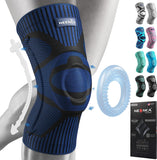 1 x RAW Customer Returns NEENCA Knee Support, Compressed Knee Brace with Patella Gel Pads Spring Side Stabilizers, Medical Knee Pads for Running, Meniscus Tear, Arthritis, Joint Pain Relief, ACL, Recovery - RRP €30.24