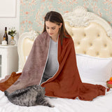 1 x Brand New HOLAVIDA Boho Moon Blanket, Super Soft Cozy Warm Flannel Throw Blanket, Lightweight Decorative Air Conditioning Blanket, Sofa Couch Living Room Decoration for Adults Kids 150cmx100cm - RRP €20.4