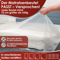 1 x RAW Customer Returns WEIDEBACH Robust mattress protector cover for King-Size mattress 180 x 200cm, mattress storage bag for storage and transport, protective cover for mattresses against odors and humidity - RRP €17.14