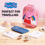 1 x RAW Customer Returns Peppa Pig Trolley Children Children s suitcase for girls Travel suitcase girls boys with extendable handle, main compartment two wheels hand luggage Suitable for vacation travel - RRP €57.05