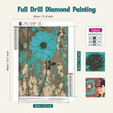 1 x Brand New RICUVED Flower Diamond Painting Kits, 5D Flower Diamond Painting Kits for Adults Round Diamonds Landscape Diamond Painting Kits Crystal Diamond Art Kits for Home Decor 30x40cm - RRP €19.2