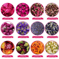 2 x RAW Customer Returns CoolCrafts 12 Types Natural Dried Flowers Dried Flowers for DIY - RRP €31.98