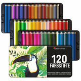 1 x RAW Customer Returns Zenacolor - 120 professional colored pencils set, with metal box - colored pencils set with 120 unique colors - drawing, sketching, coloring - colored pencils for adults or children - RRP €24.99