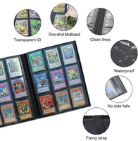 1 x RAW Customer Returns JUSONEY Trading Card Album - 468 Pockets Collector s Album 26 Pages Per 9 Pocket with Waterproof Black Book Cover, Perfect for Collecting Cards for MTG Magic, Yu-Gi-Oh, Match Atta 468 Cards  - RRP €15.99