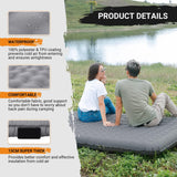 1 x RAW Customer Returns KingCamp Ultralight Camping Mat Double Inflatable Mat 15cm Thick Inflatable Compact Packaging, Suitable for Outdoor Hiking Camping 201 141 cm - RRP €105.83