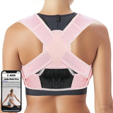 1 x RAW Customer Returns Zamnes Back Posture Corrector. For Women and Men - Comfortable and Adjustable Cervical Support ideal for your daily life. Back Corrector to Correct Your Posture and Free You from Back Pain - RRP €22.69