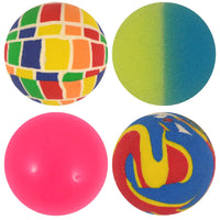 1 x RAW Customer Returns PartyPack 4X Giant Bouncy Balls, 60 mm XXL Flummies for Children, Extra Large, Party Favors and Giveaways for Children s Birthdays, Pinata, for Boys and Girls, Bounce Ball Set. - RRP €13.1