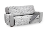 1 x RAW Customer Returns Textilhome - Malu Sofa Cover, 2 Seater, Reversible Quilted Sofa Protector. Color C 2 - RRP €30.13