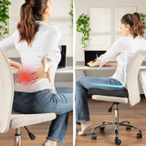 1 x RAW Customer Returns Flowen Office Chair Cushion and Car Seat Cushion in Memory Foam for Driver Ergonomic Postural Seat Back and Coccyx for Desk Study Gaming Smart Working Anatomical Cushion for Hemorrhoids - RRP €29.99