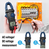 18 x Brand New New digital current clamp, 6000 Counts Auto-Range TRMS Multimeter Tester 600A AC DC current, 600V AC DC voltage ammeter with LowZ VFC INR NCV - RRP €820.62