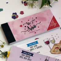 99 x RAW Customer Returns Happymots Checkbook 20 Romantic Vouchers I love you with all my heart Original gifts 15 Plans that you are going to love 5 Gift Vouchers to fill out Couple Gifts Couple Gift Vouchers - RRP €1168.2