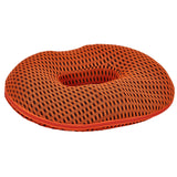 1 x RAW Customer Returns Donut Pillow Seat Ring for Pain Relief Hemorrhoid Cushion Coccyx Cushion for Car, Sofa, Office and Wheelchair Orange Donut Seat Cushion - RRP €25.55