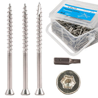 Brand New Pallet - TKExcellent 304 Stainless Wood Screw Wood Screws - 91 Items - RRP €2092.09