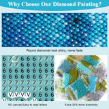 18 x Brand New DAERLE Diamond Painting Cartoon, 5D Diamond Painting Kit, DIY Diamond Painting, Complete Diamond Painting Kit for Children, Home and Wall Decoration 30X40cm - RRP €163.08