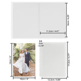 1 x RAW Customer Returns Belle Vous Photo Album with Pockets Pack of 5 - Holds 4 x 6 Images - 40 Pocket Clear Envelope Photo Album for Family, Wedding, Anniversary, Baby and Vacation Photos - RRP €14.33