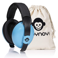 1 x RAW Customer Returns roynoy Hearing protection baby from 3 months Baby earmuffs noise Noise protection baby blue with storage bag - RRP €23.95