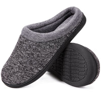 1 x RAW Customer Returns SoftPeds women s memory foam slippers, terry cloth lined non-slip slippers, black, 40 41 EU - RRP €19.15