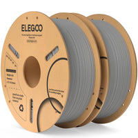 1 x RAW Customer Returns ELEGOO PLA Filament 1.75mm Gray 2KG, 3D Printer Filament Dimensional Accuracy - 0.02 mm, 2kg Cardboard Spool 4.4lbs Filament 3D Printing Materials Fits Most FDM 3D Printers - RRP €37.5