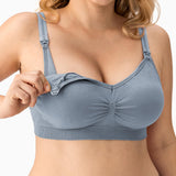 1 x RAW Customer Returns HBselect 3 Pcs Maternity Nursing Bra Seamless Nursing Bra with Additional Bra Extenders Breastfeeding and Sleep Without Wire for Women - RRP €29.99