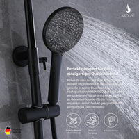 1 x RAW Customer Returns MIDUSE shower head with hose High-quality shower head - Relaxing shower experience with adjustable shower head - RRP €25.2