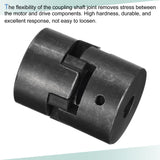 1 x RAW Customer Returns sourcing map Flexible Shaft Coupling 12mm to 18mm 53mm x 44.5mm Motor Coupler Joint - RRP €27.11