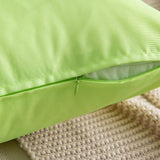 1 x RAW Customer Returns MIULEE Set of 4 waterproof cushion covers decorative cushion cover sofa cushion decorative couch cushion weatherproof cushion cover decorative cushion cover for sofa garden outdoor living room 45 x 45 cm green - RRP €23.99