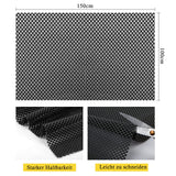 1 x RAW Customer Returns fowong anti-slip mat anti-slip carpet 100 x 150cm car trunk anti-slip mat anti-slip mat drawers non-slip underlay can be cut to size DIY for eating utensils mat trunk fruit black - RRP €16.13