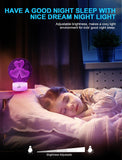 2 x Brand New Nice Dream Love Night Light for Kids, 3D Illusion Lamp, Led Light, Remote Control 16 Colors Changing Dimmable, Christmas Gifts for Girls Boys Bedroom - RRP €33.98