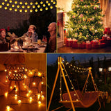 1 x RAW Customer Returns GCMacau Christmas Lights Outdoor, Fairy Lights Christmas Tree 420 LED 3.8m 10 Strands LED Christmas Tree Lighting, With Remote Control 8 Modes Waterproof IP44 Outdoor Christmas Decor Garden - RRP €27.38