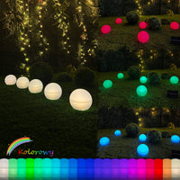 1 x RAW Customer Returns HYSapientia solar lamps fairy lights for outdoors ball set of 5, solar balls, IP44 solar ball for outdoors 12cm diameter RGB colored light garden balls for ball lights, garden decoration - RRP €33.26