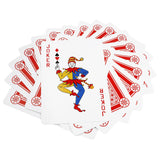 1 x RAW Customer Returns BELLE VOUS Jumbo Playing Cards with Plastic Coating - 37 x 26 cm Giant Playing Cards Game Card Set for All Ages - Indoor Outdoor Plastic Playing Cards for Family, Party, Poker Cards, Games Cards - RRP €25.99