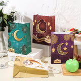 1 x RAW Customer Returns Faccito 12 Pieces Eid Mubarak Gift Bags Ramadan Gift Bags with Handle Multifunctional Paper Bags for Sweets Assorted Gift Bags for Islamic Muslim Party Favors Elegant  - RRP €22.8