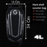 1 x RAW Customer Returns GRINADA Electric Scooter Bag with USB 4L Scooter Accessories Bag Backpack Storage Pouch Compatible with Xiaomi Ninebot Ducati Kickscooter Electric Scooter - RRP €28.96