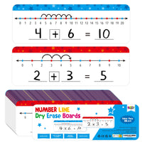 1 x RAW Customer Returns 26 dry erase boards with number rows, double-sided writable and erasable board - 0-10 on one side and 0-20 on the other side - math board for kids, students and home - RRP €16.8